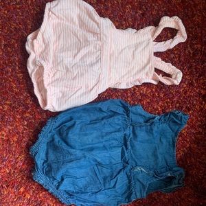 Baby girl summer romper